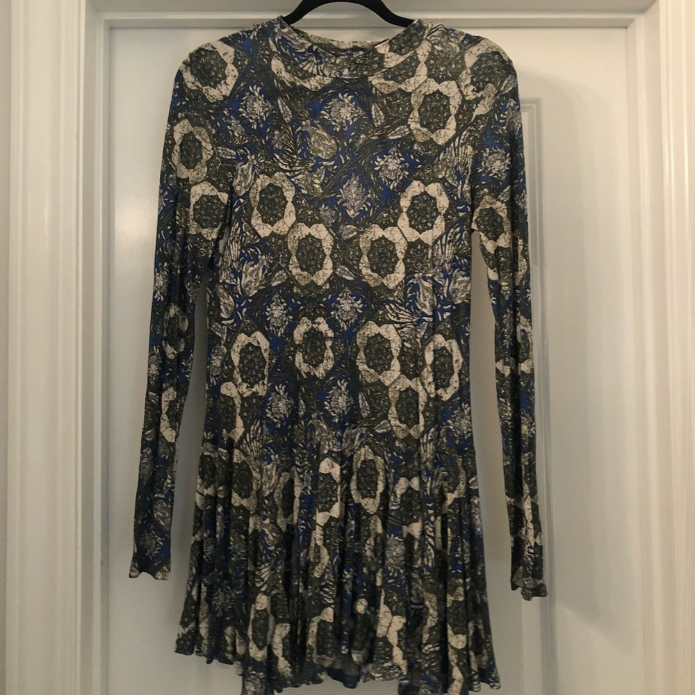 Free people mock neck mini dress